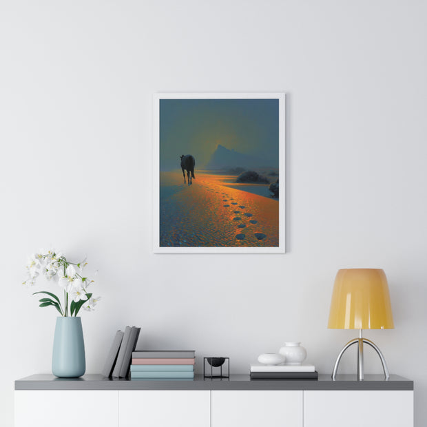 Vertical Framed Poster