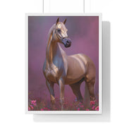 Majestic Horse Vertical Framed Poster - Equine Wall Art for Horse Lovers, Home Decor, Gift for Animal Lovers, Equine Themed Decor, Art [...]