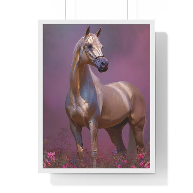 Majestic Horse Vertical Framed Poster - Equine Wall Art for Horse Lovers, Home Decor, Gift for Animal Lovers, Equine Themed Decor, Art [...]