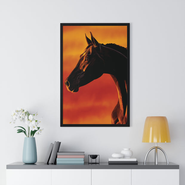 Vertical Framed Poster