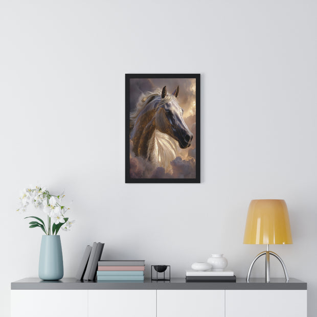 Majestic Horse Art Print - Perfect for Animal Lovers, Home Decor, Gift for Horse Lovers, Inspirational Wall Art, Unique Gift Idea