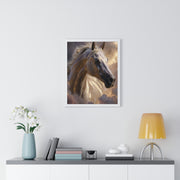 Majestic Horse Art Print - Perfect for Animal Lovers, Home Decor, Gift for Horse Lovers, Inspirational Wall Art, Unique Gift Idea
