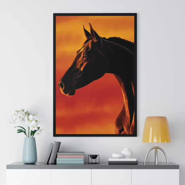 Vertical Framed Poster