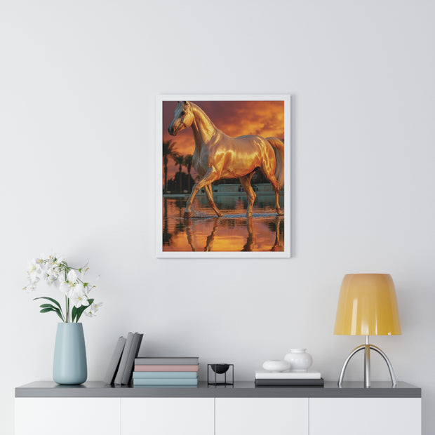 Vertical Framed Poster