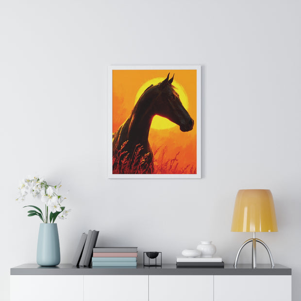 Vertical Framed Poster