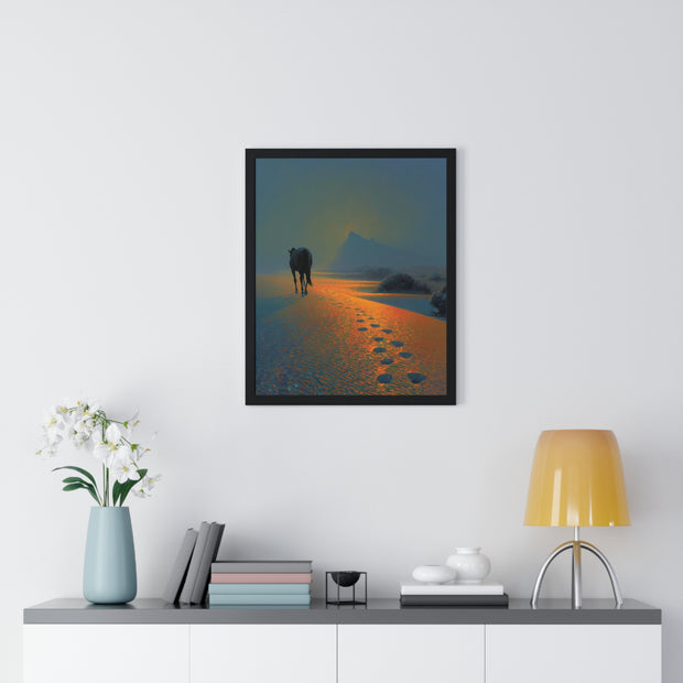 Vertical Framed Poster
