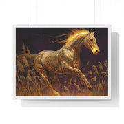 Majestic Horse Framed Art Print, Bohemian Home Decor, Horse Lover Gift, Equine Wall Art, Nature Poster, Ranch Decor