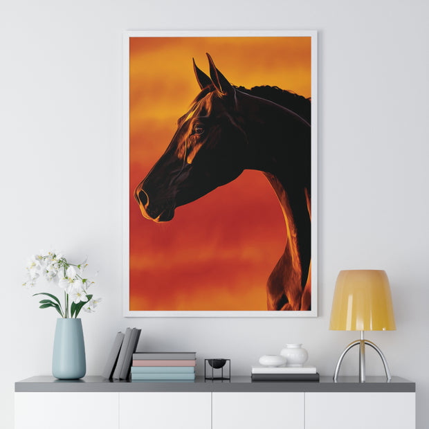 Vertical Framed Poster