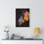 Stunning Horse Wall Art - Vertical Framed Poster, Equestrian Decor, Animal Lover Gift, Home and Office Wall Decor, Unique Art Piece