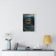 Mystical Eye Art Print, Vertical Framed Poster for Home Decor, Unique Gift, Spiritual Room, Gallery Wall