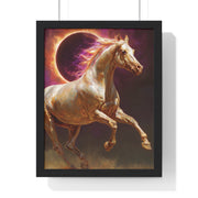 Majestic Horse Framed Poster, Equestrian Wall Art, Inspirational Decor, Unique Gift for Horse Lovers, Home or Office Wall Decoration, [...]