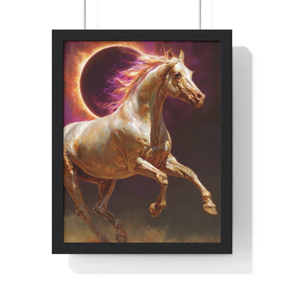 Majestic Horse Framed Poster, Equestrian Wall Art, Inspirational Decor, Unique Gift for Horse Lovers, Home or Office Wall Decoration, [...]