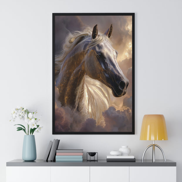 Majestic Horse Art Print - Perfect for Animal Lovers, Home Decor, Gift for Horse Lovers, Inspirational Wall Art, Unique Gift Idea