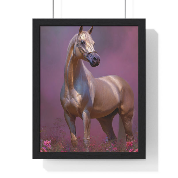 Majestic Horse Vertical Framed Poster - Equine Wall Art for Horse Lovers, Home Decor, Gift for Animal Lovers, Equine Themed Decor, Art [...]
