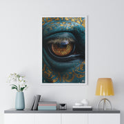 Mystical Eye Art Print, Vertical Framed Poster for Home Decor, Unique Gift, Spiritual Room, Gallery Wall